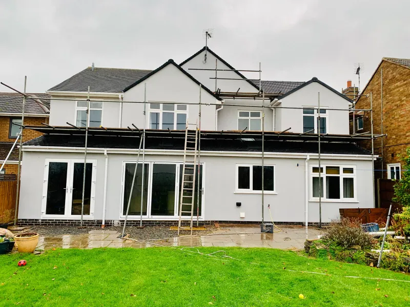 Rendering project completed by CV Rendering &amp; Plastering