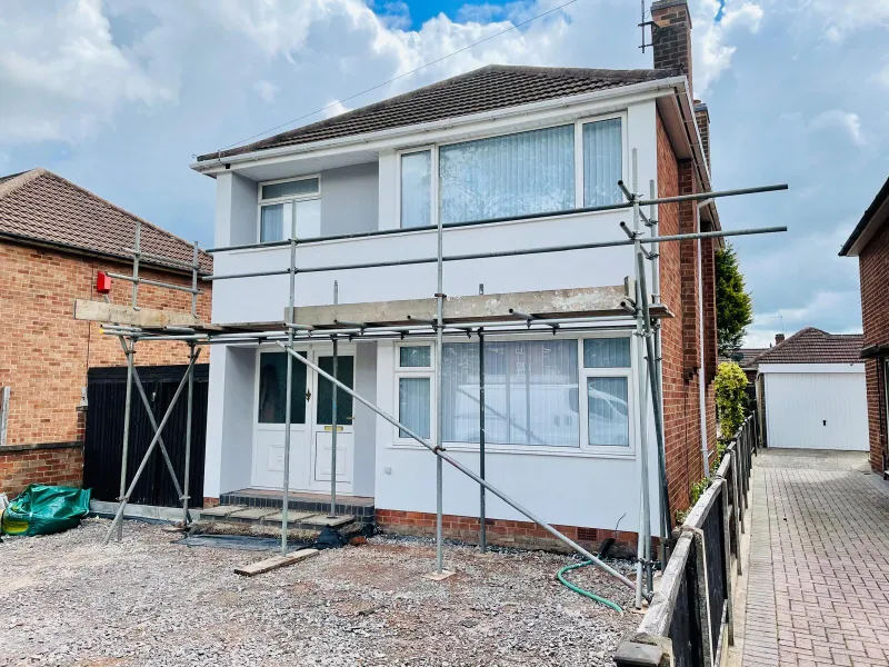 Rendering project completed by CV Rendering &amp; Plastering