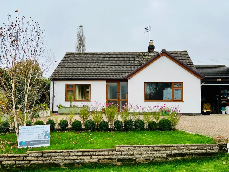 Rendering project completed by CV Rendering &amp; Plastering