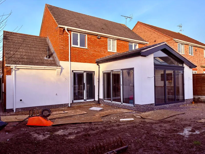 Rendering project completed by CV Rendering &amp; Plastering