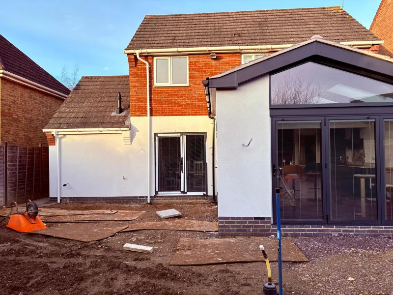 Rendering project completed by CV Rendering &amp; Plastering