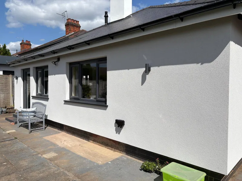 Rendering project completed by CV Rendering &amp; Plastering