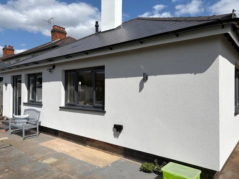 Rendering project completed by CV Rendering &amp; Plastering