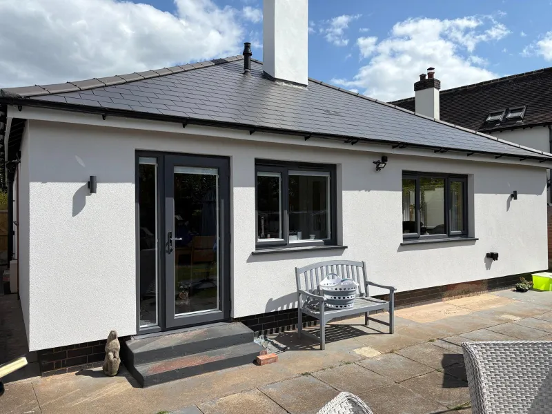 Rendering project completed by CV Rendering &amp; Plastering