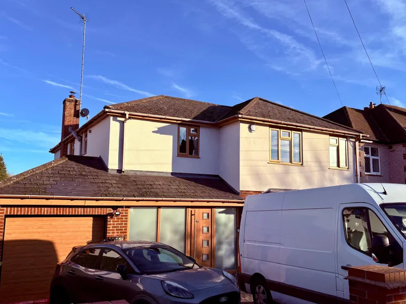Rendering project completed by CV Rendering &amp; Plastering