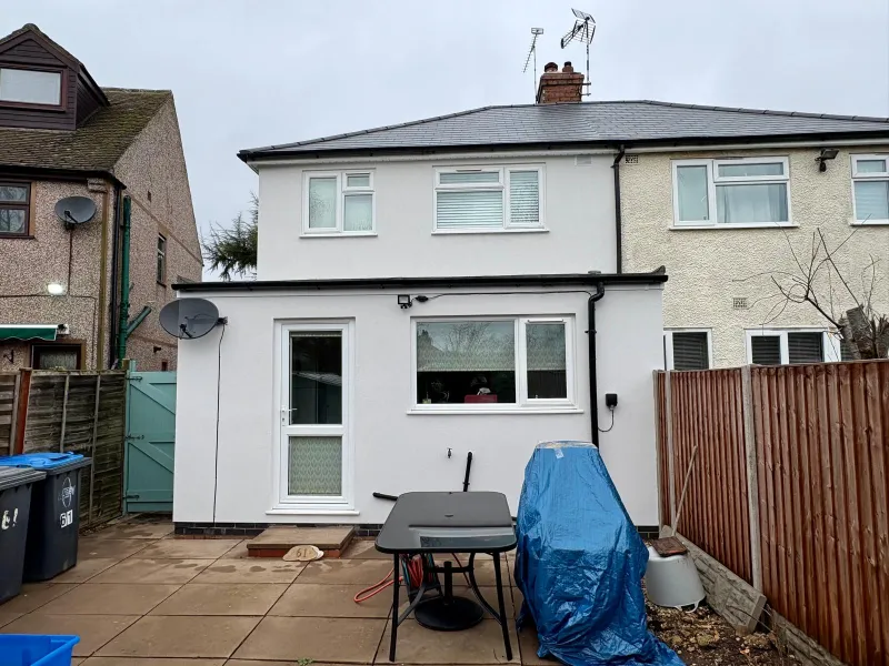 Rendering project completed by CV Rendering &amp; Plastering