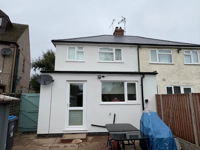 Rendering project completed by CV Rendering &amp; Plastering
