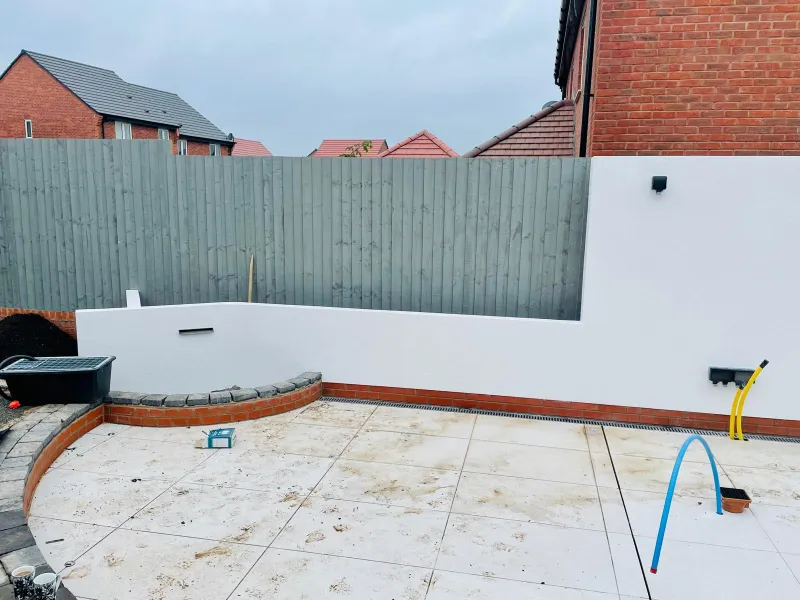 Rendering project completed by CV Rendering &amp; Plastering