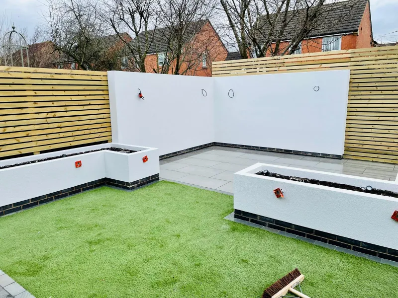 Rendering project completed by CV Rendering &amp; Plastering