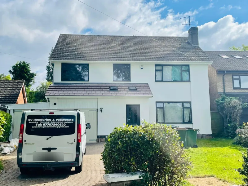 Rendering project completed by CV Rendering &amp; Plastering