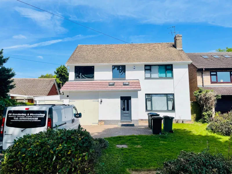 Rendering project completed by CV Rendering &amp; Plastering