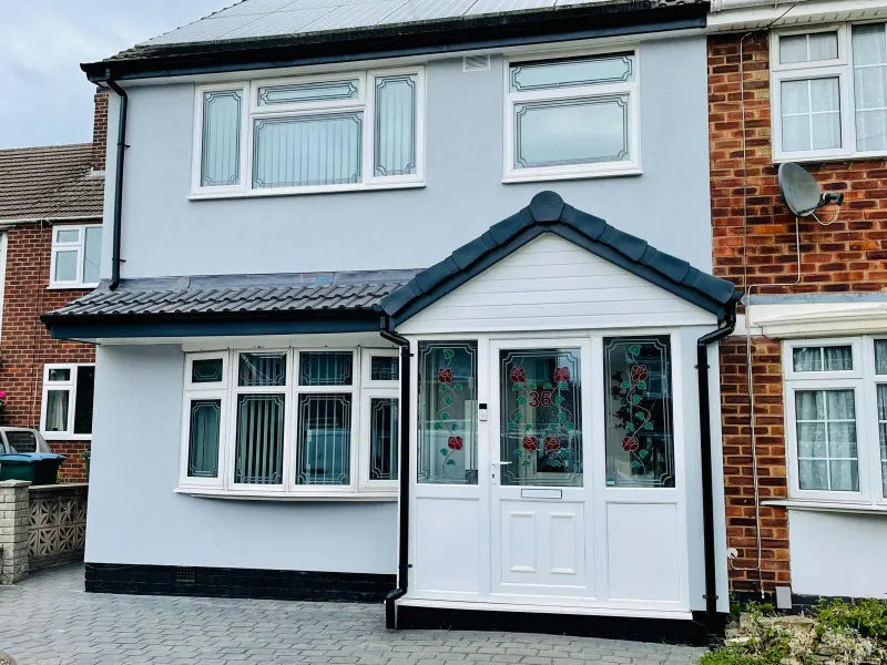 Rendering project completed by CV Rendering &amp; Plastering