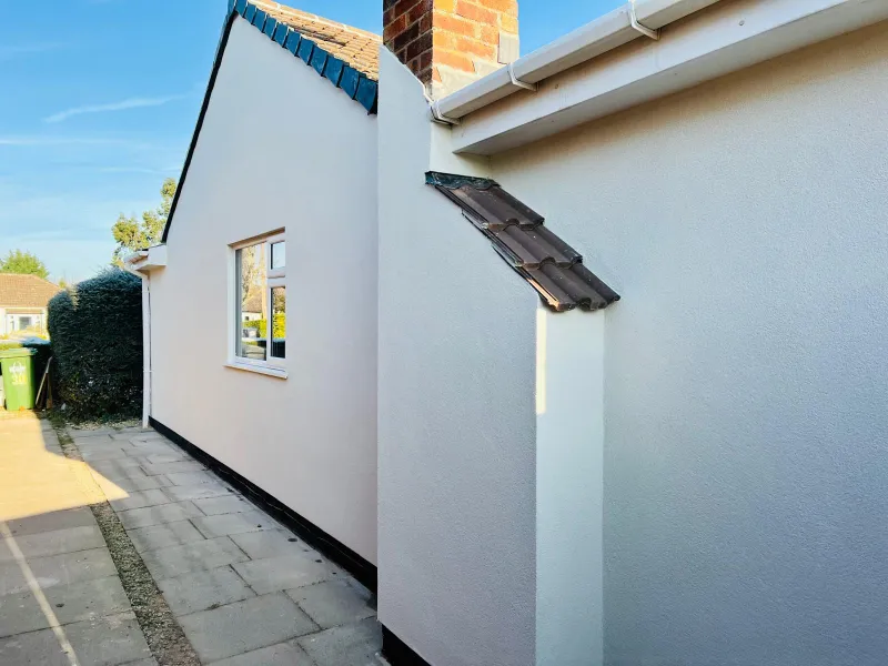 Rendering project completed by CV Rendering &amp; Plastering