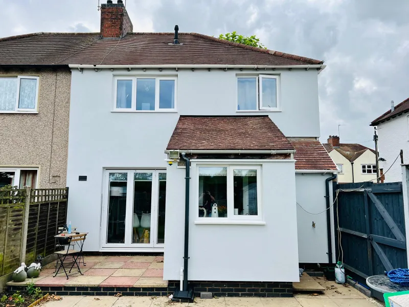 Rendering project completed by CV Rendering &amp; Plastering