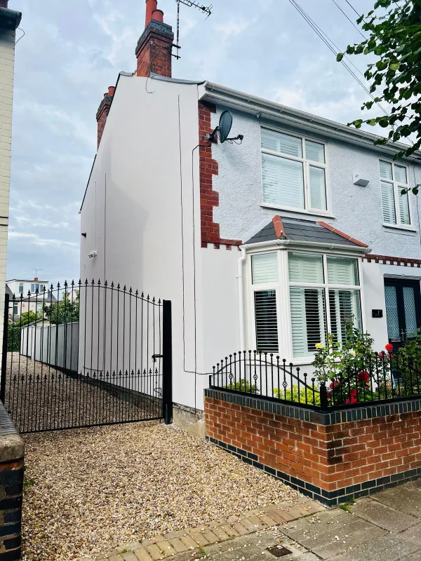 Rendering project completed by CV Rendering &amp; Plastering