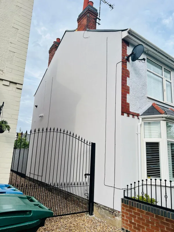 Rendering project completed by CV Rendering &amp; Plastering