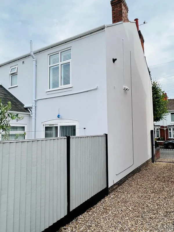 Rendering project completed by CV Rendering &amp; Plastering