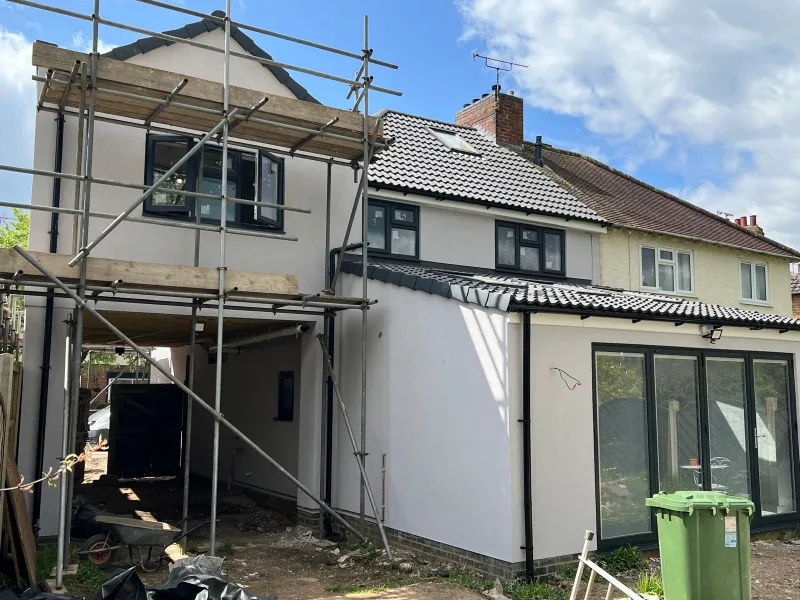 Rendering project completed by CV Rendering &amp; Plastering