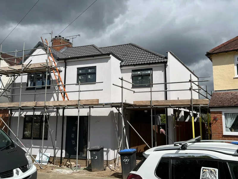 Rendering project completed by CV Rendering &amp; Plastering