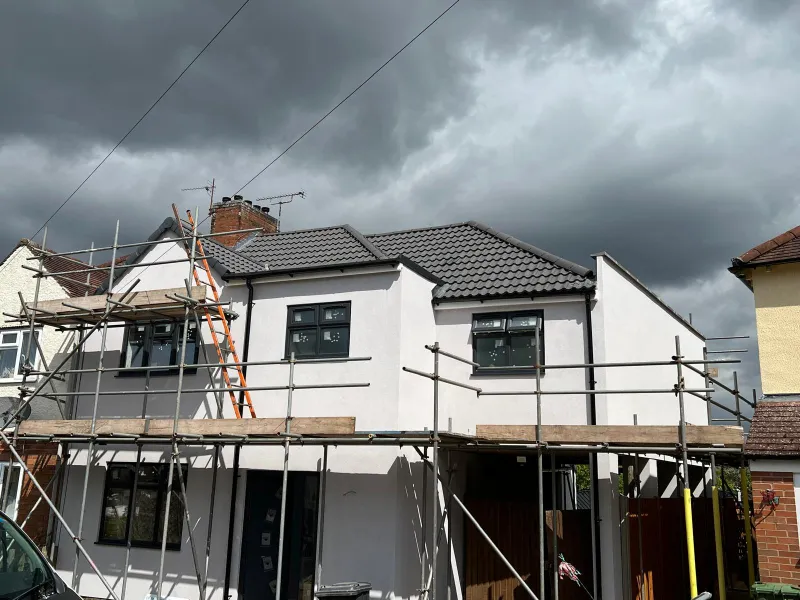 Rendering project completed by CV Rendering &amp; Plastering