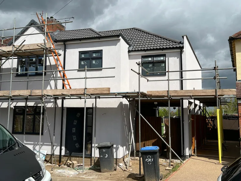 Rendering project completed by CV Rendering &amp; Plastering